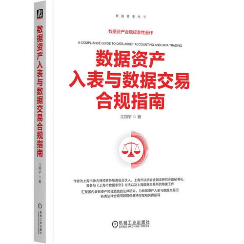數據資產入表與數據交易合規指南 江翔宇 數據要素叢書 數據資產管理
